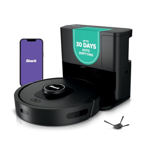 Shark AV2501S AI Ultra Robot Vacuum with Self-Empty Base, Dark Grey